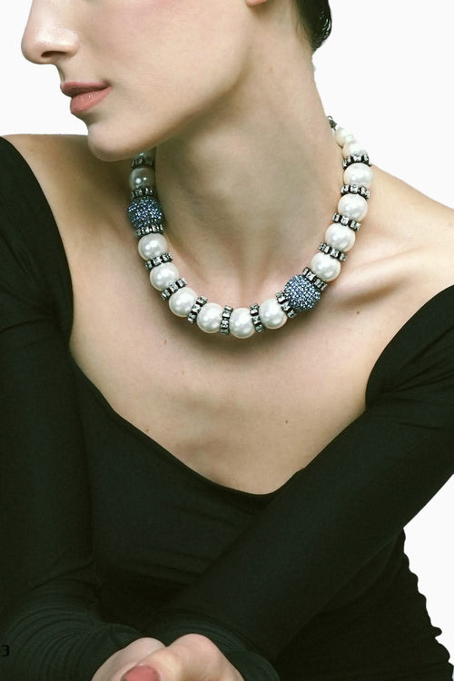 Orb Pearl Neckalce
