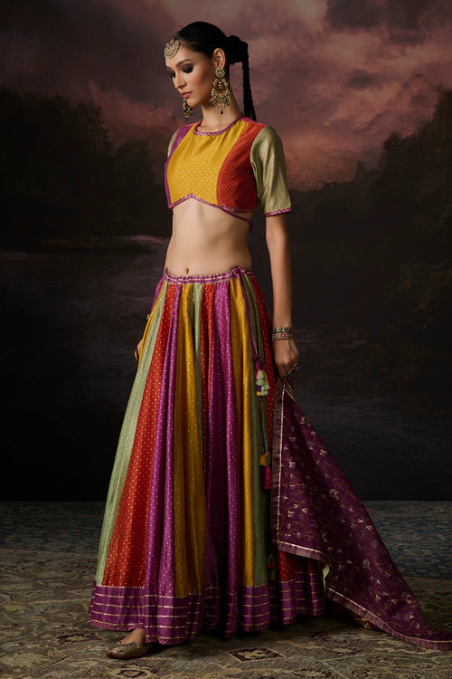 Amal Multicolor Lehanga