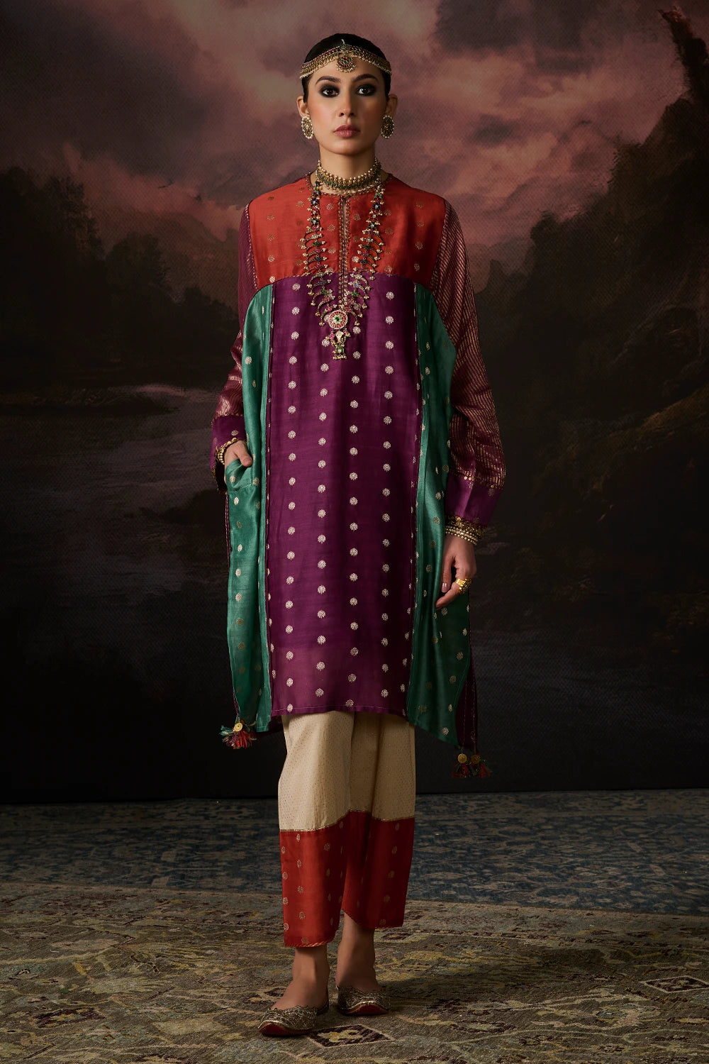 Amara Multicolor Kurta Set