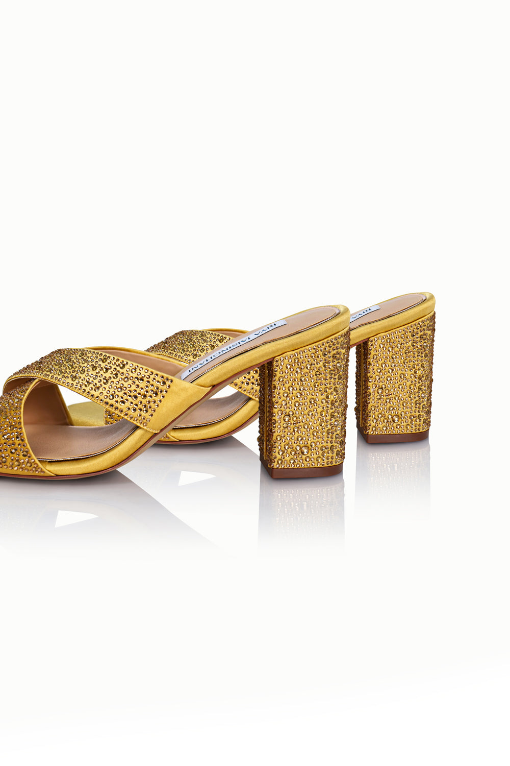 Gold  Amayah Heels