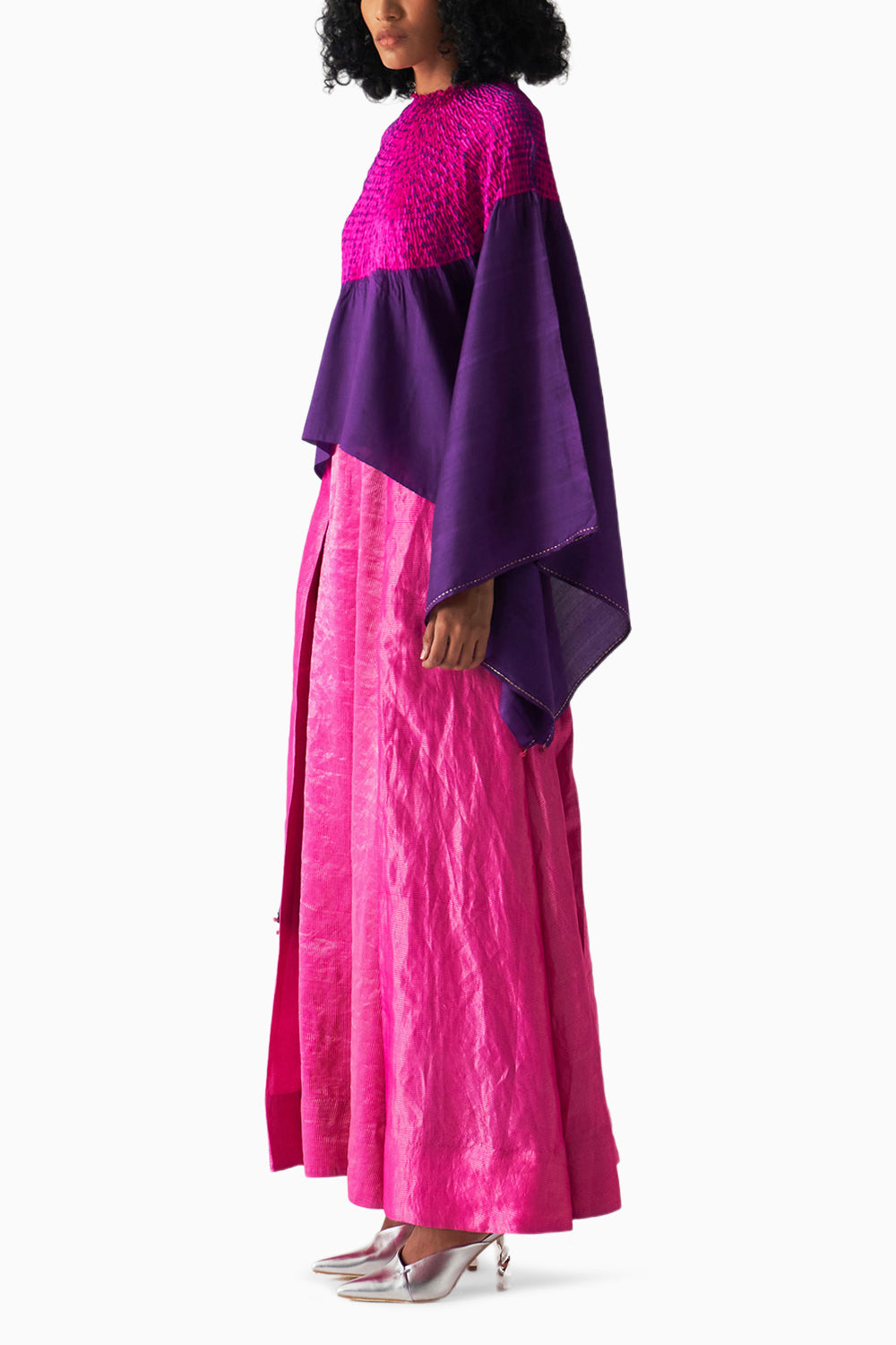 Purple Rani Sector Drape