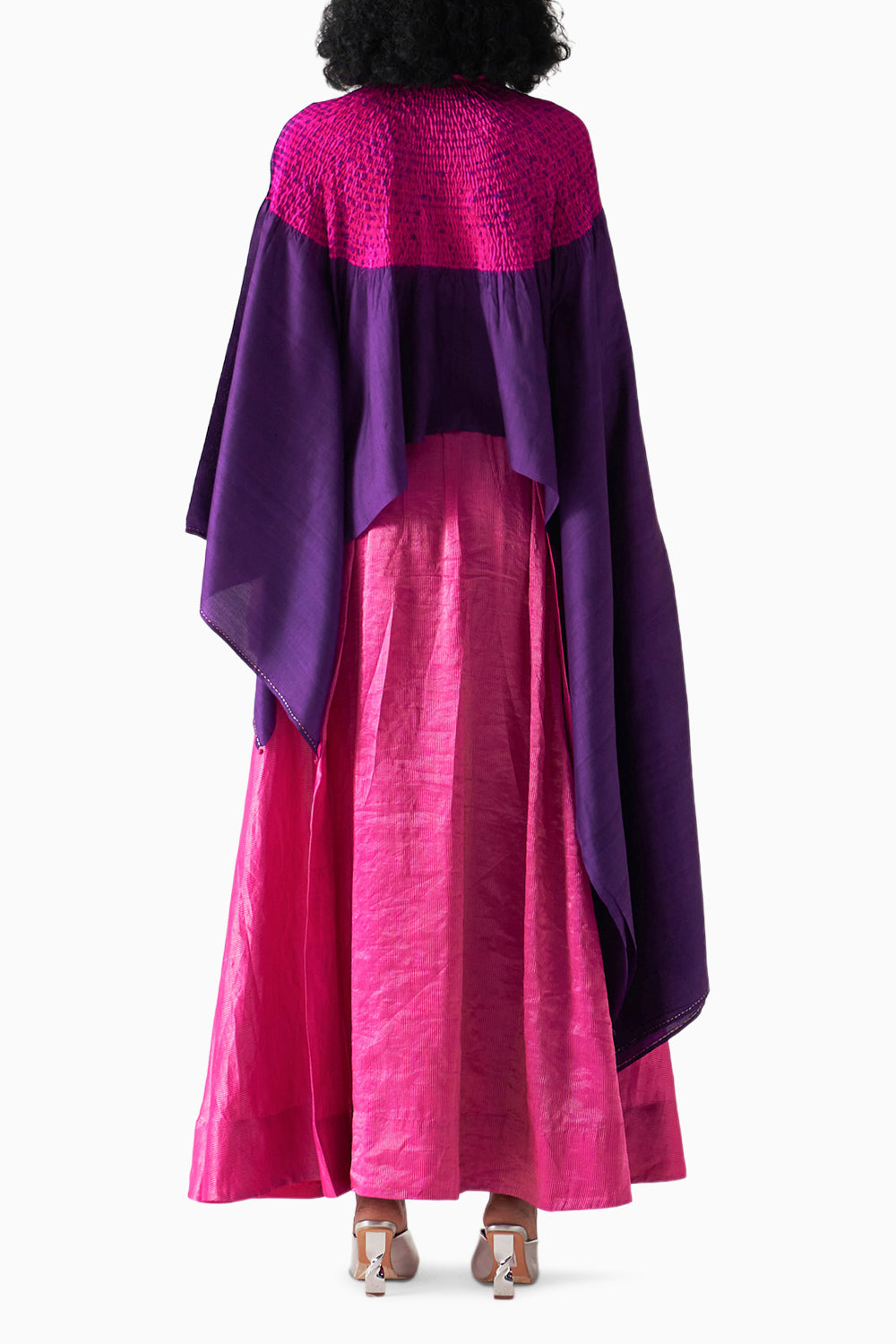 Purple Rani Sector Drape