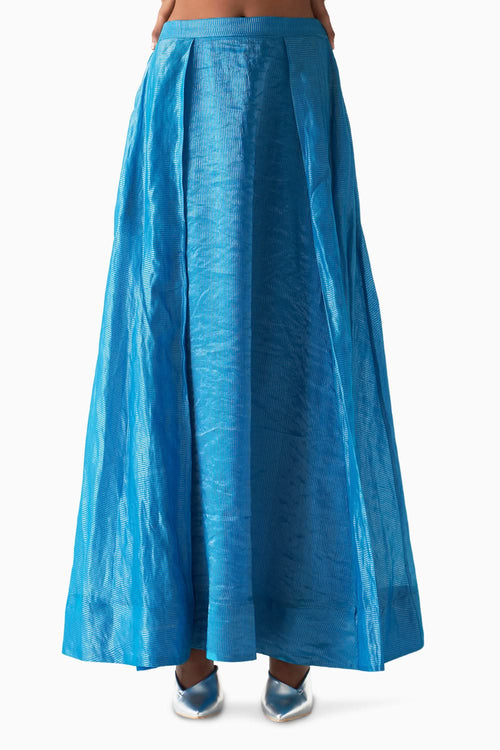 Methyl Blue Lustre Skirt