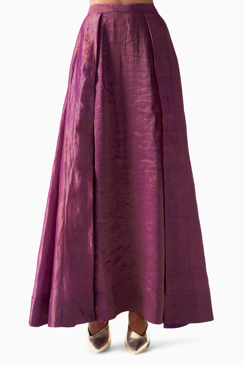 Purple Lustre Skirt