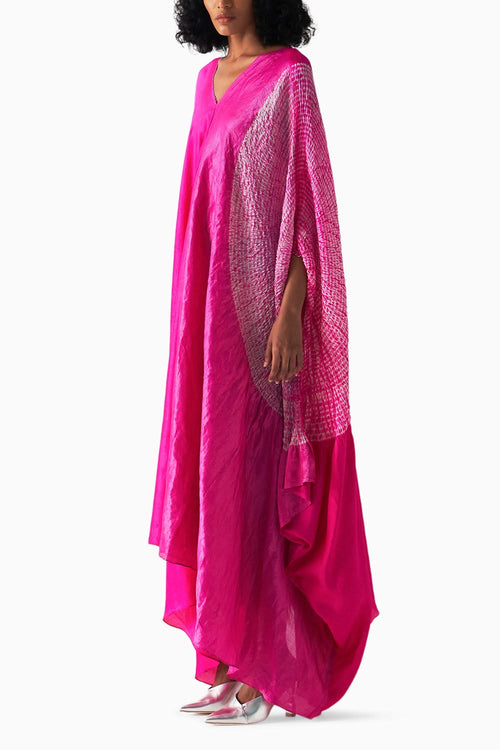 Rani Metallic Sleeve Dress