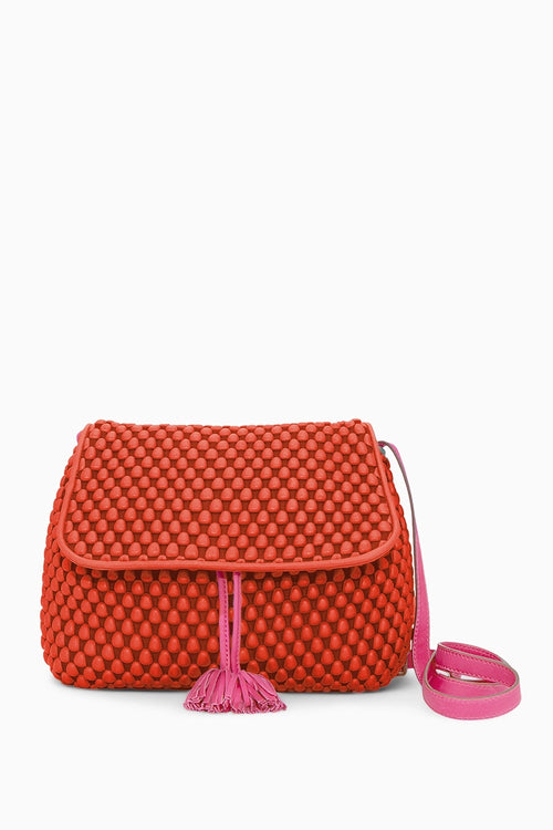 Amore Rosa Red Marrakesh Bag