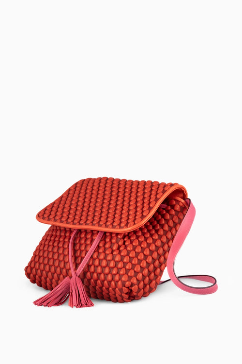 Amore Rosa Red Marrakesh Bag