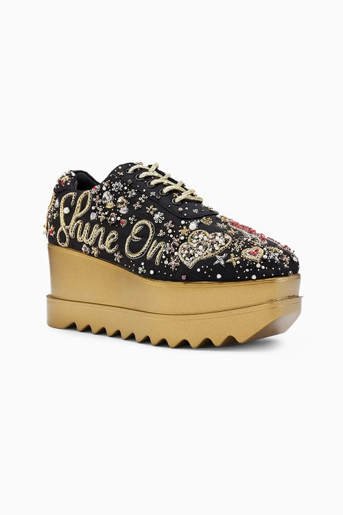 Lustre Love Wedge Sneakers