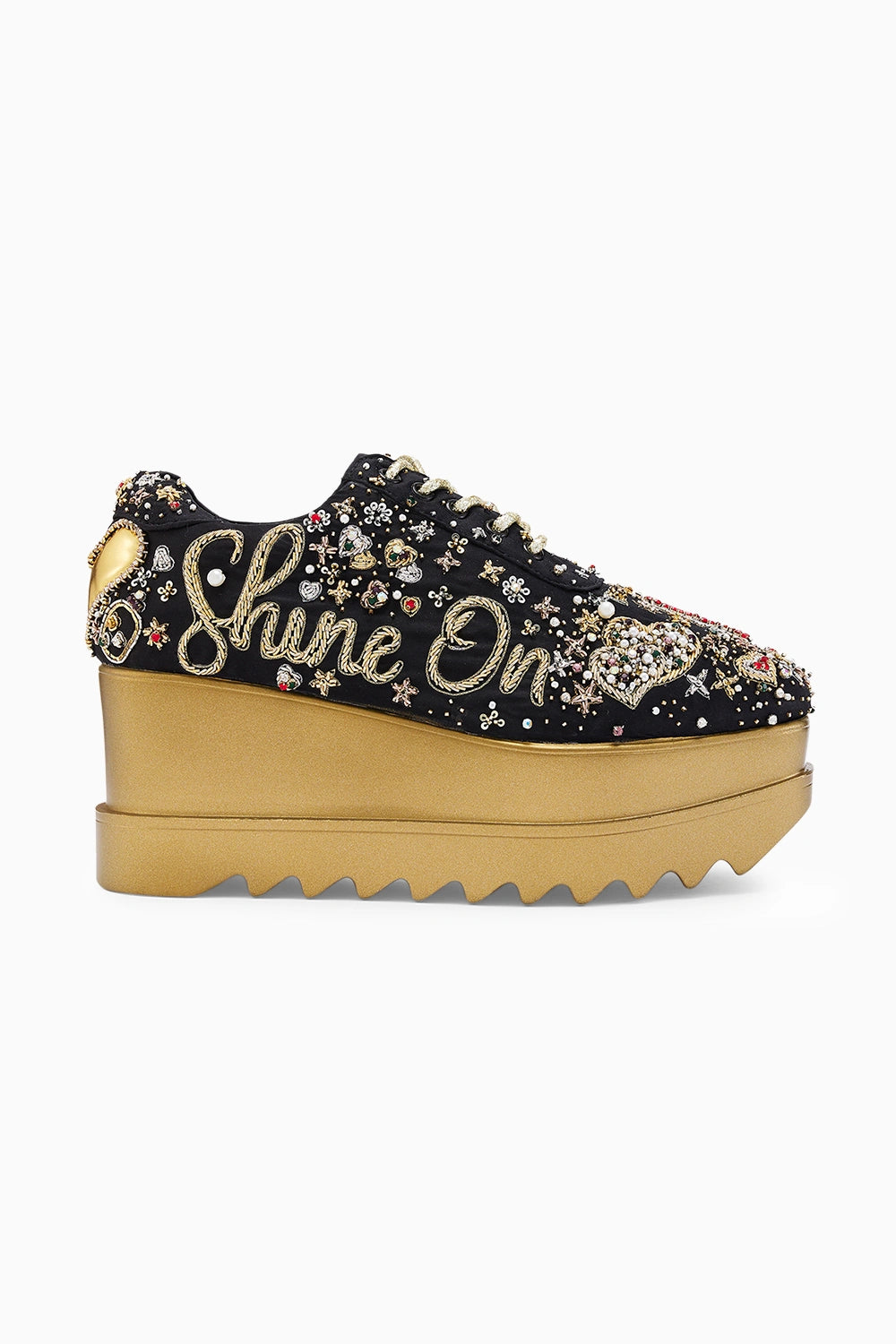 Lustre Love Wedge Sneakers