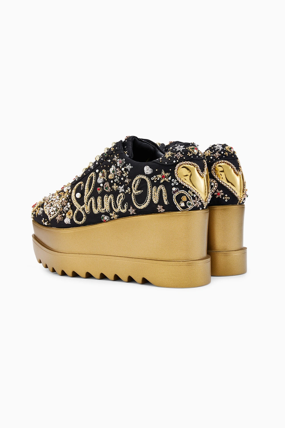 Lustre Love Wedge Sneakers