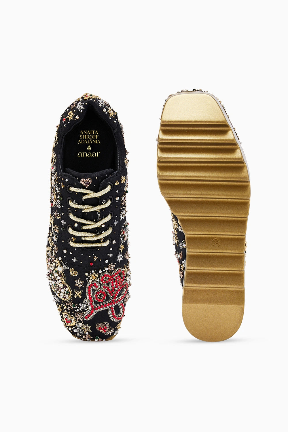 Lustre Love Wedge Sneakers