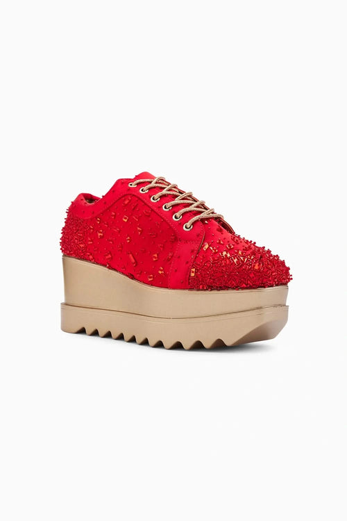 Sorority Wedge Sneakers