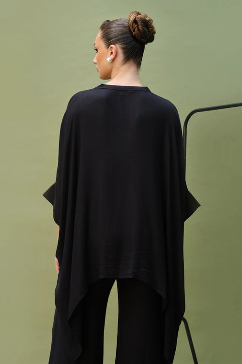 Nino Black Top With Pants