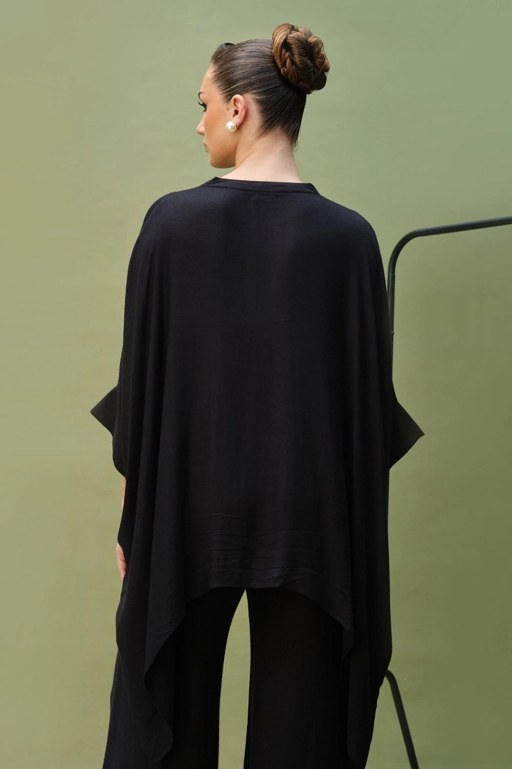 Nino Black Top With Pants