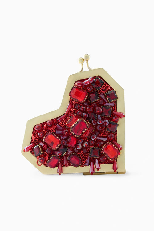 Scarlet Slingette Clutch