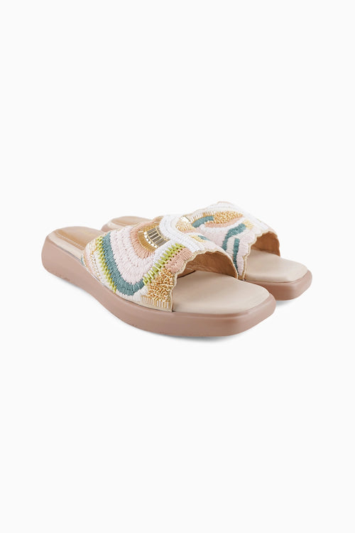 Coral Pop Sandals
