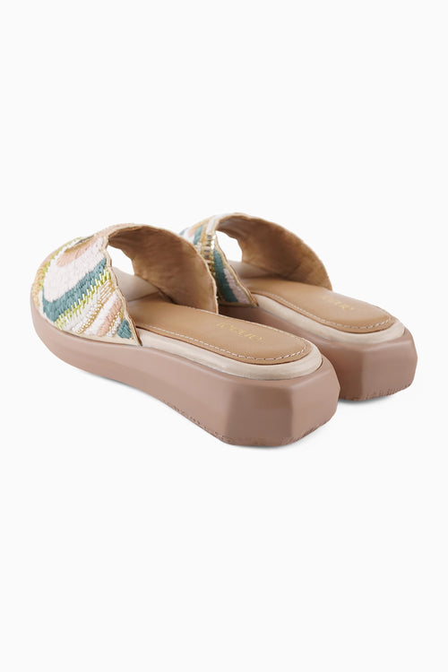 Coral Pop Sandals