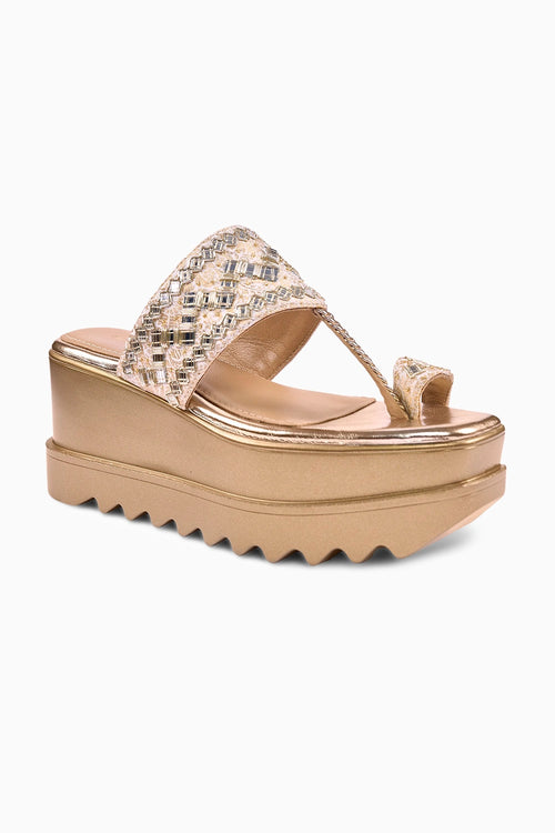 Kohinoor Wedge Sandals