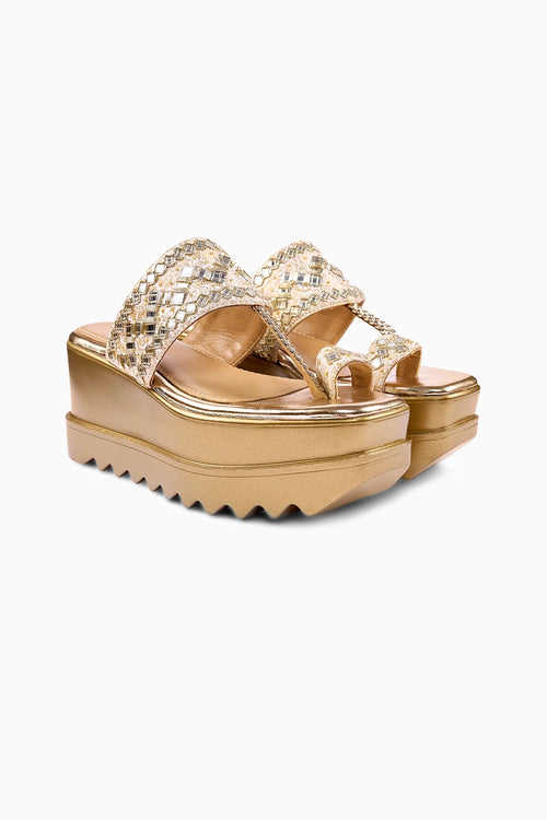 Kohinoor Wedge Sandals