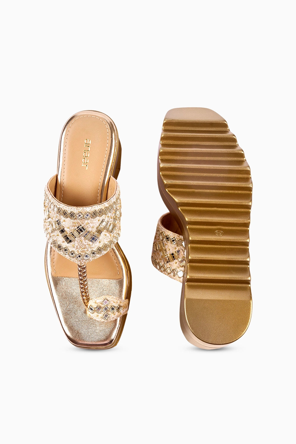 Kohinoor Wedge Sandals