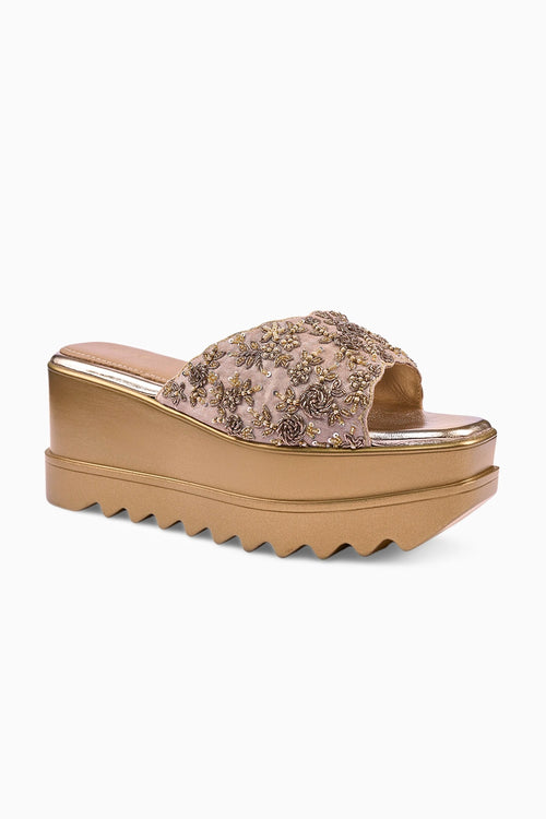 Jhumka Crew Wedge Sandals