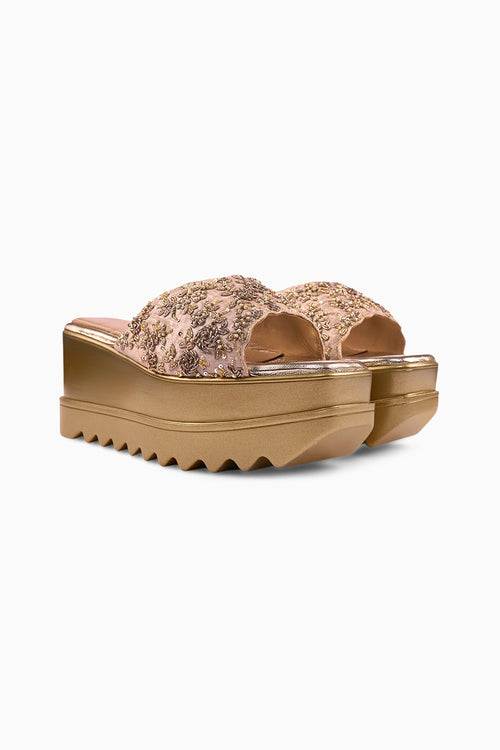 Jhumka Crew Wedge Sandals