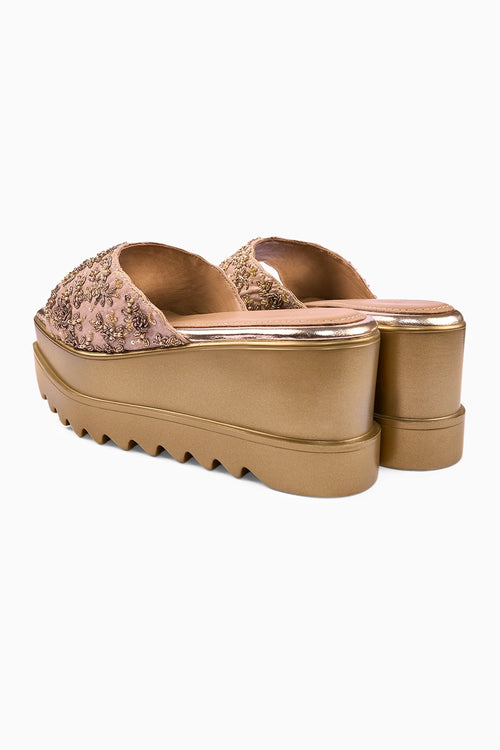 Jhumka Crew Wedge Sandals