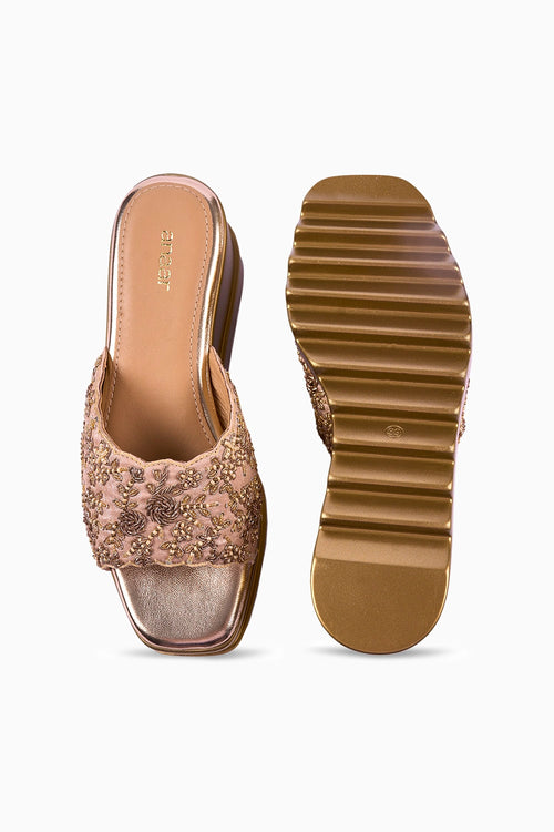 Jhumka Crew Wedge Sandals