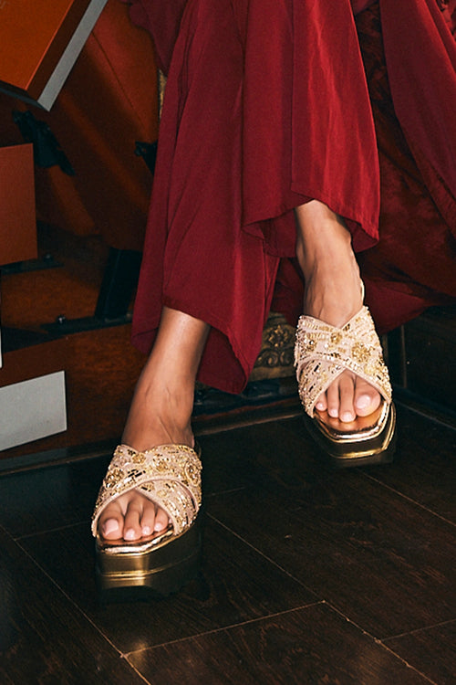 Marigold Wedge Sandals