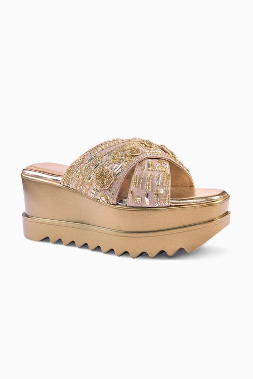 Marigold Wedge Sandals