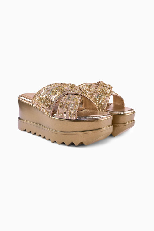 Marigold Wedge Sandals