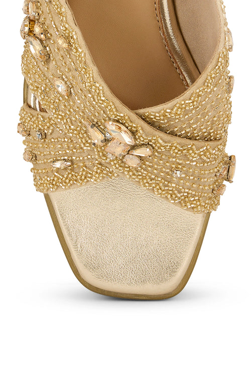 Shimmerville Wedge Sandals