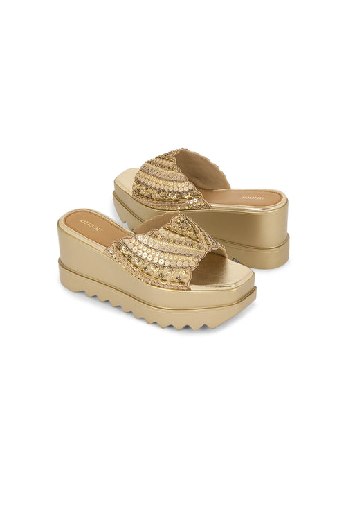 Spellbound Wedge Sandals