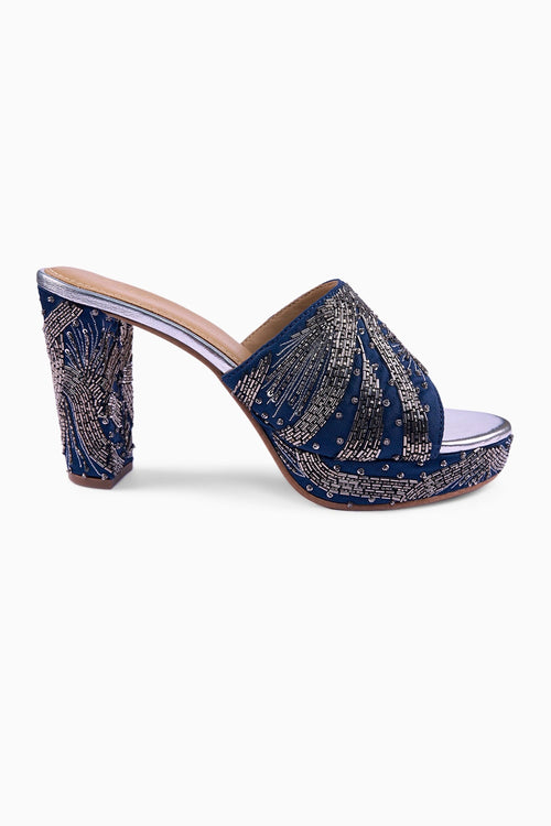 Electric Nakhra Platform Sandals