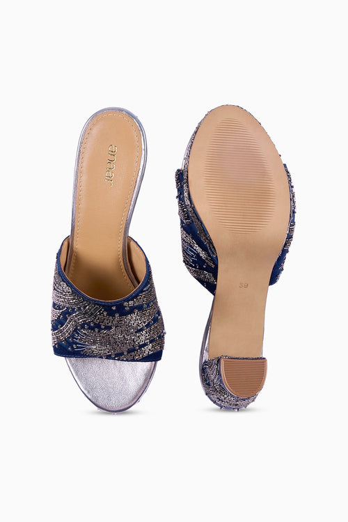 Electric Nakhra Platform Sandals
