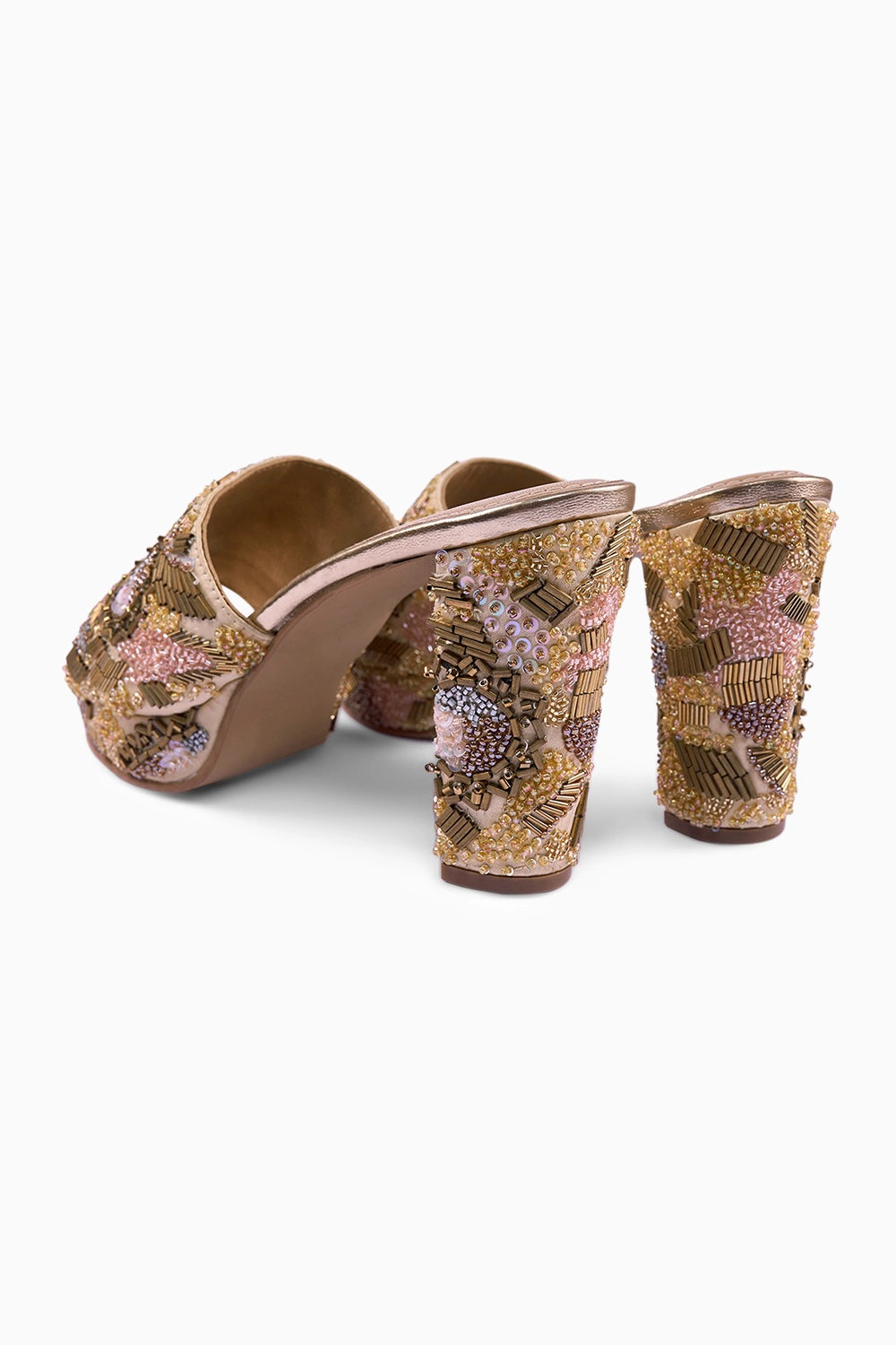 Dripping Drama Platform Sandals