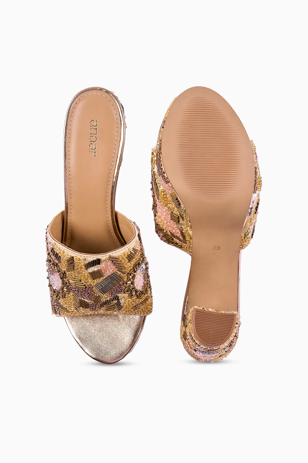 Dripping Drama Platform Sandals