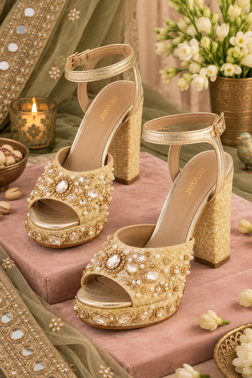 Blockbuster Babes Platform Sandals