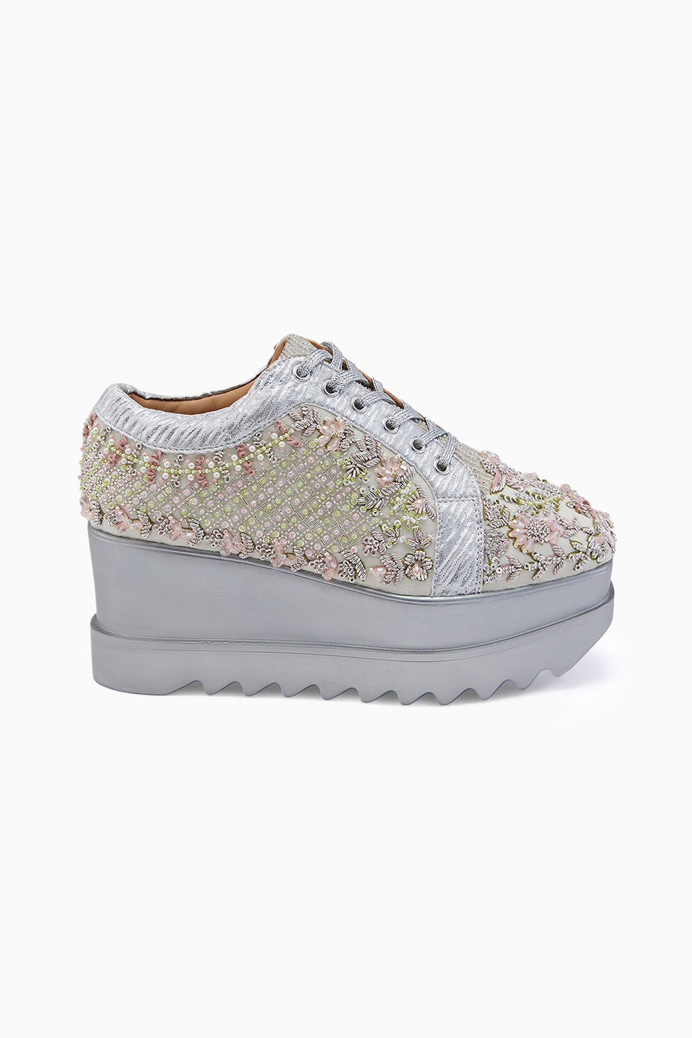 Pista Rose Signature Wedge Sneakers