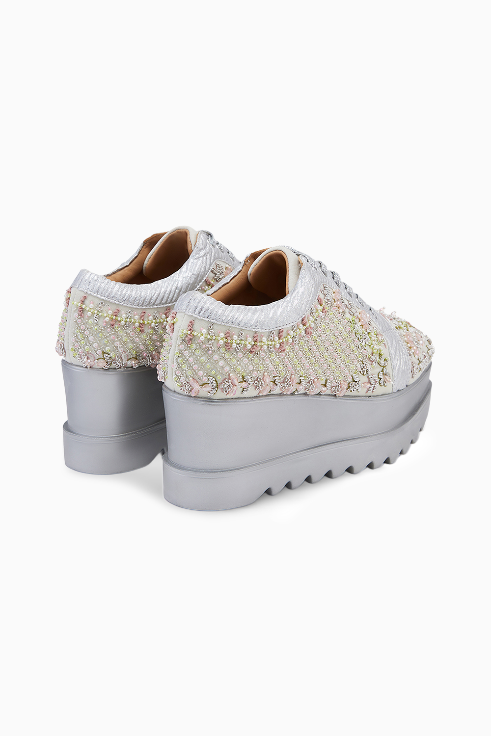 Pista Rose Signature Wedge Sneakers