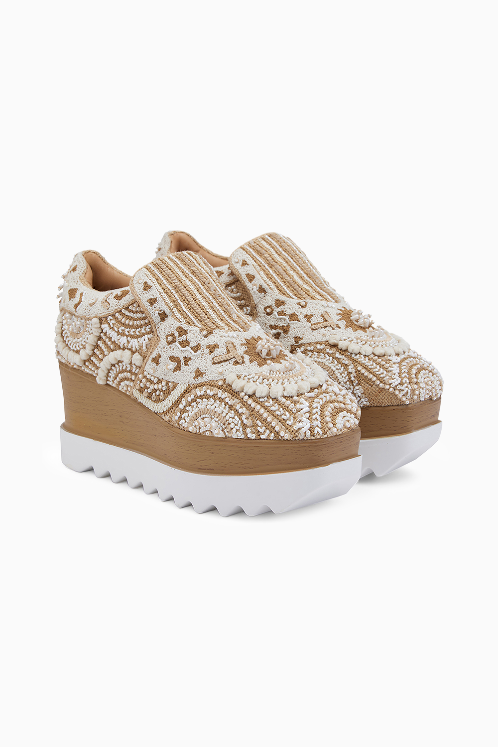 Taffy At Teatime Wedge Sneakers