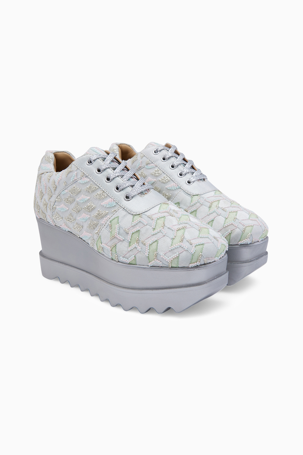 Notting Hill Signature Wedge Sneakers