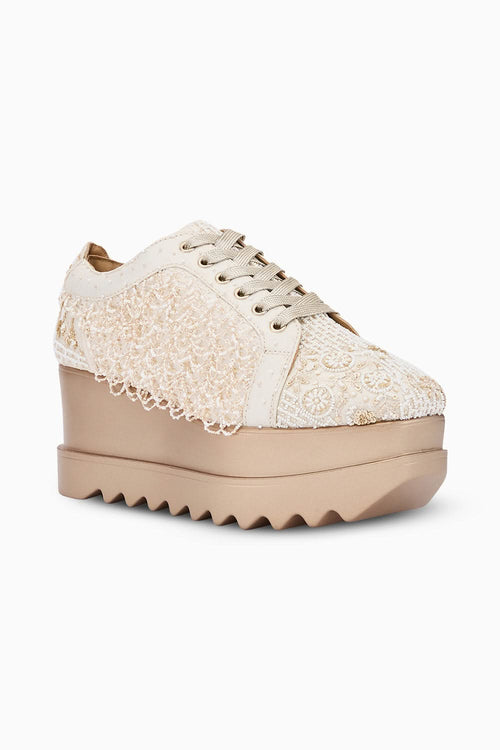 Thumka Crew Wedge Sneakers