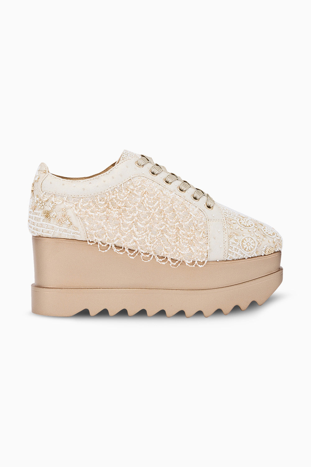 Thumka Crew Wedge Sneakers