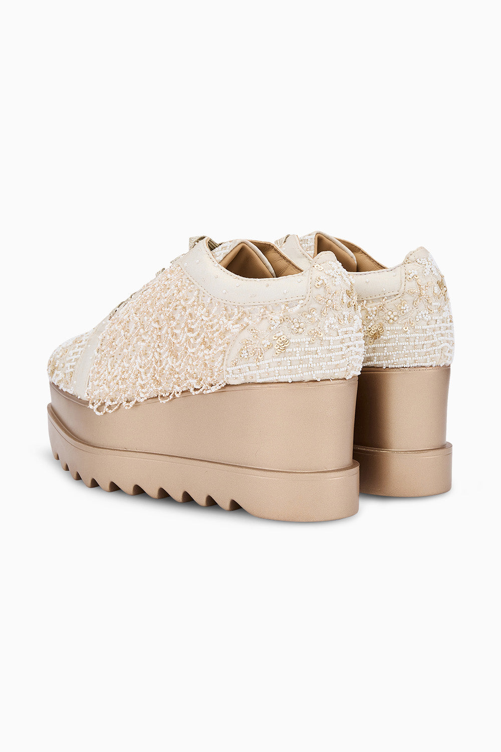 Thumka Crew Wedge Sneakers