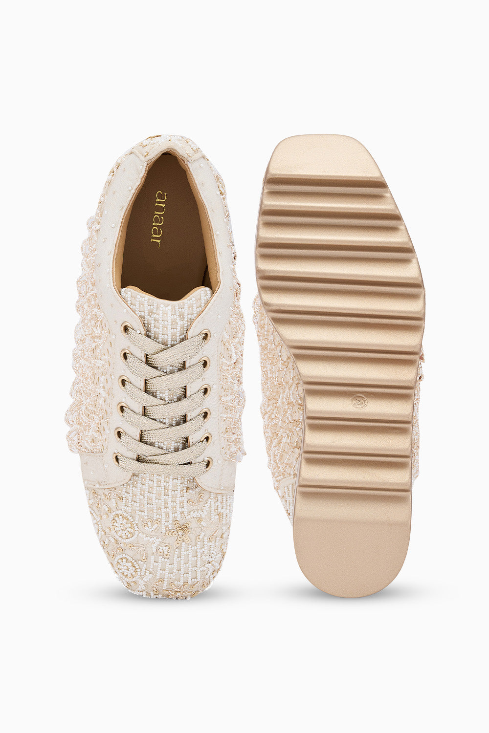 Thumka Crew Wedge Sneakers