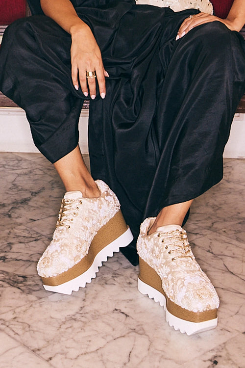 Galentine Wedge Sneakers
