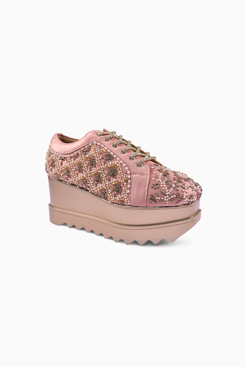 Jhoomar Wedge Sneakers