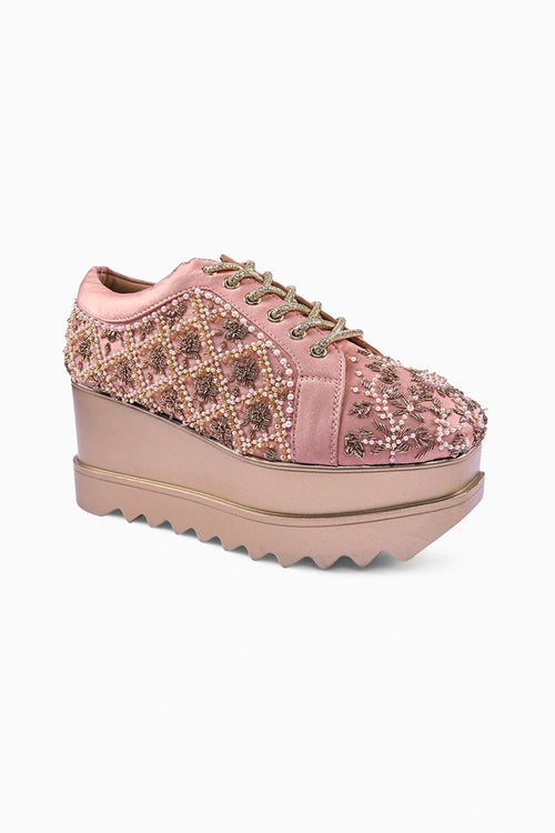 Jhoomar Wedge Sneakers