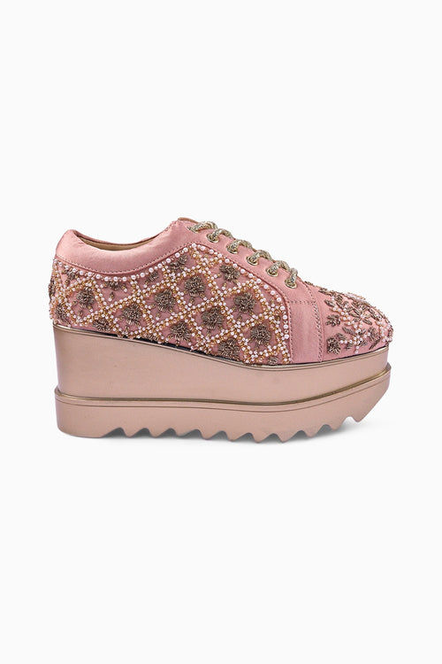 Jhoomar Wedge Sneakers